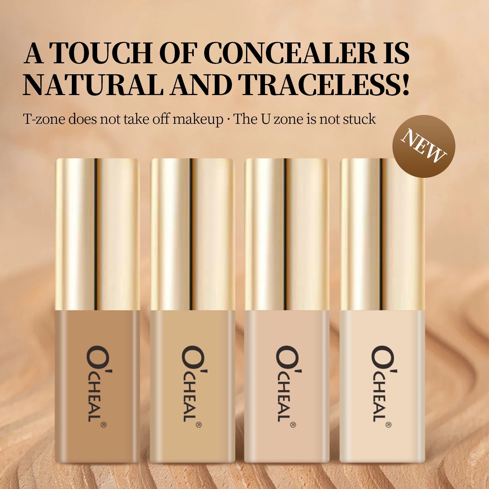 Ocheal Liquid Concealer - Matte High Coverage Waterproof 3.5g