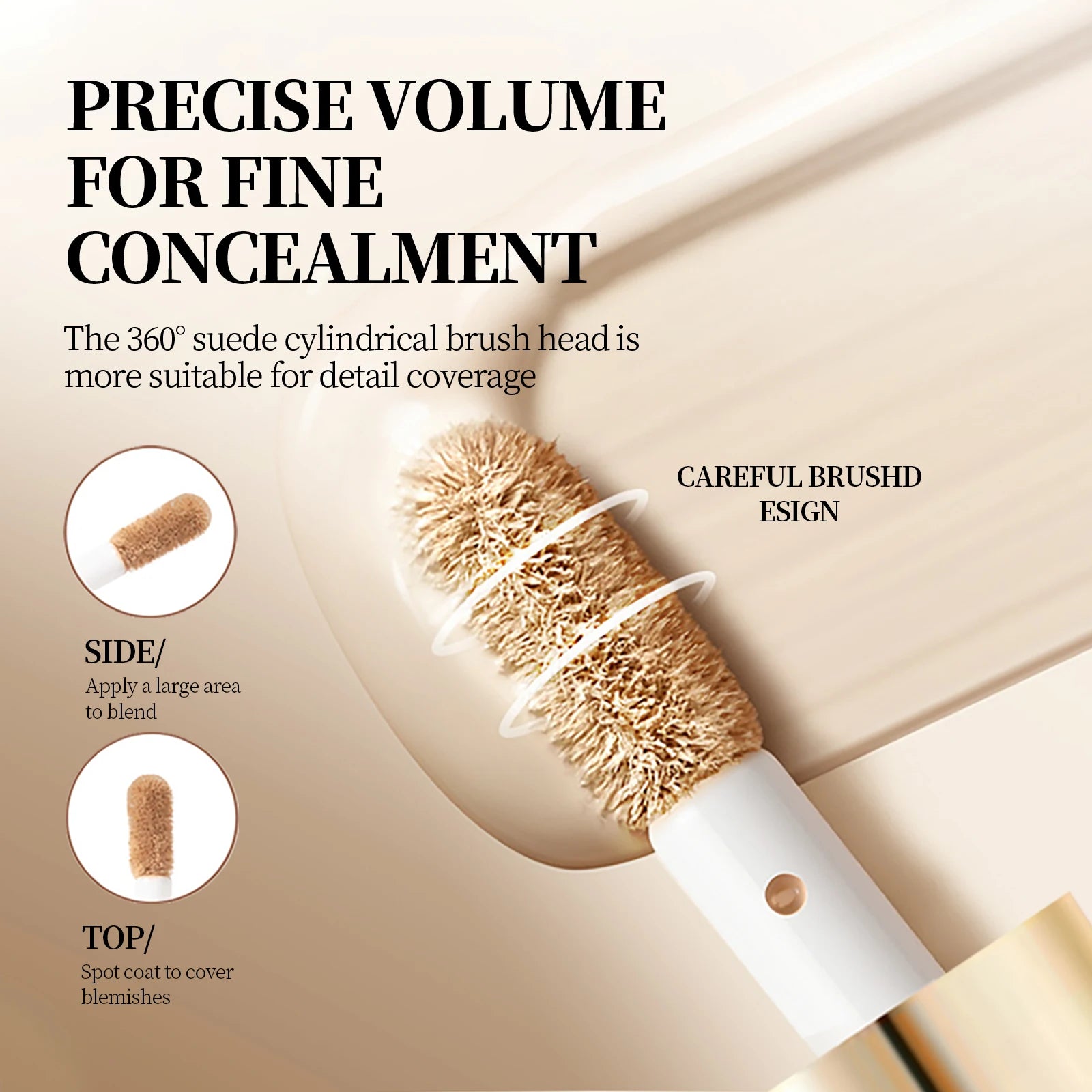 Ocheal Liquid Concealer - Matte High Coverage Waterproof 3.5g