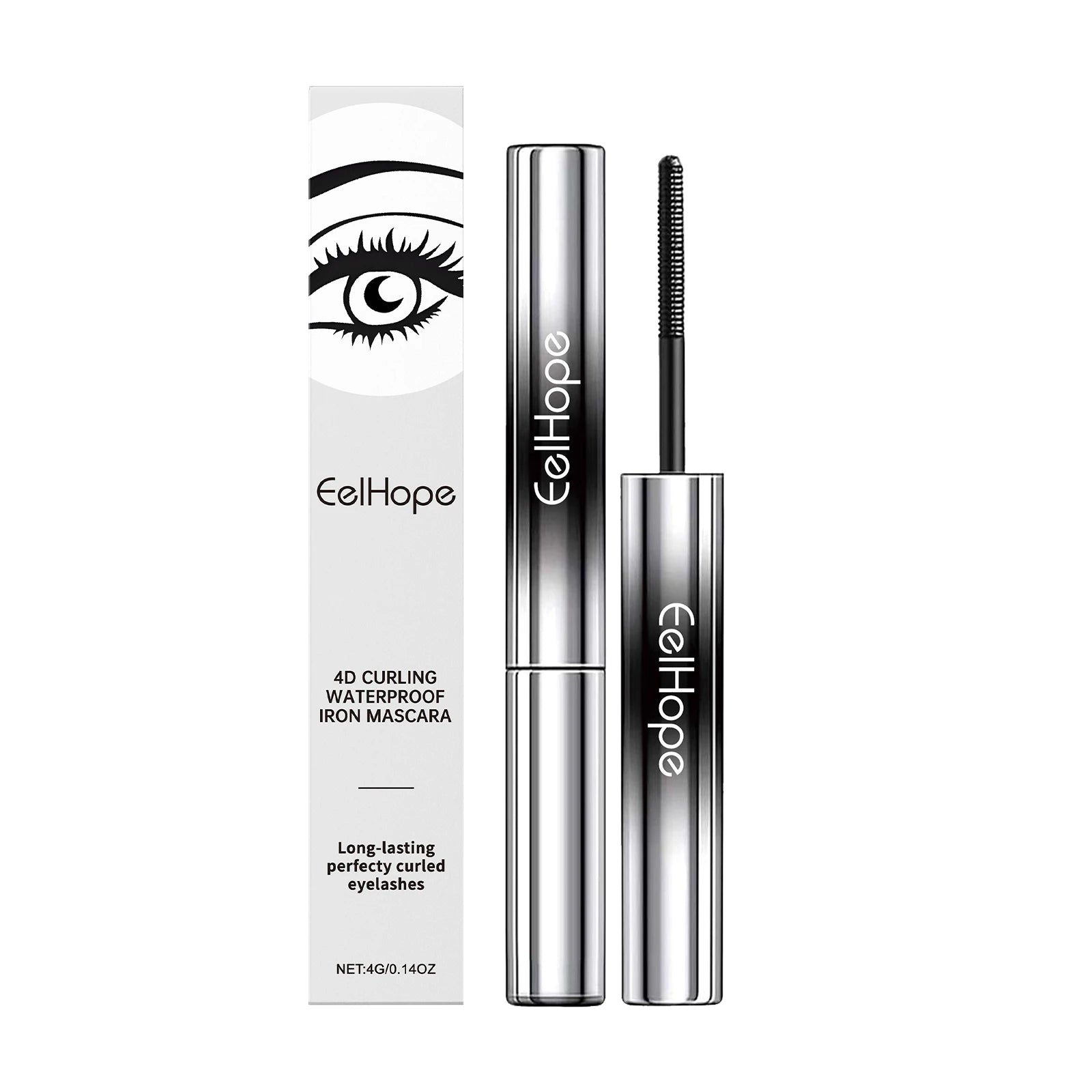 Eelhope 4D Eyelash Mascara - Waterproof Black 4g
