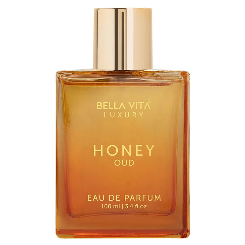 BellaVita Luxury Honey Oud Eau de Parfum (3.4 fl. oz.) The First Choice For Holiday Gifts Long-Lasting Unisex Fragrance