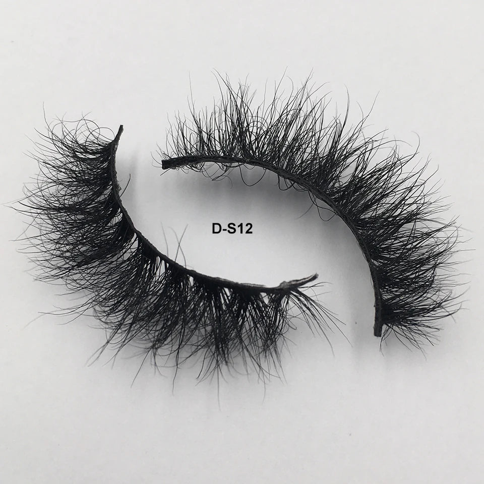 Fluffy Lashes 3d Mink Lashes 100% Cruelty Free Lashes Handmade Reusable Short Natural Eyelashes Maquillaje Eyelashes Mink