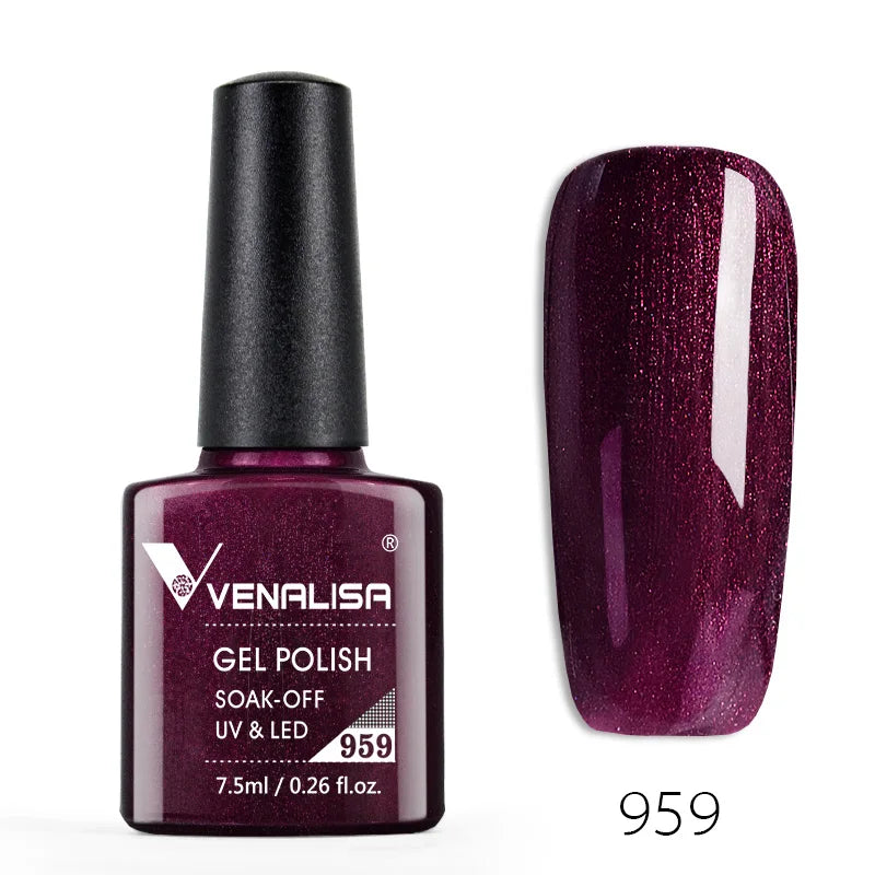 Venalisa Nail Gel Polish 60 Colors TPO FREE HEMA FREE Nail Art Soak Off Odorless Organic UV Gel Nail Polish Varnish Gel Lacquer