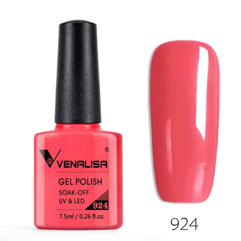 Venalisa Nail Gel Polish 60 Colors TPO FREE HEMA FREE Nail Art Soak Off Odorless Organic UV Gel Nail Polish Varnish Gel Lacquer
