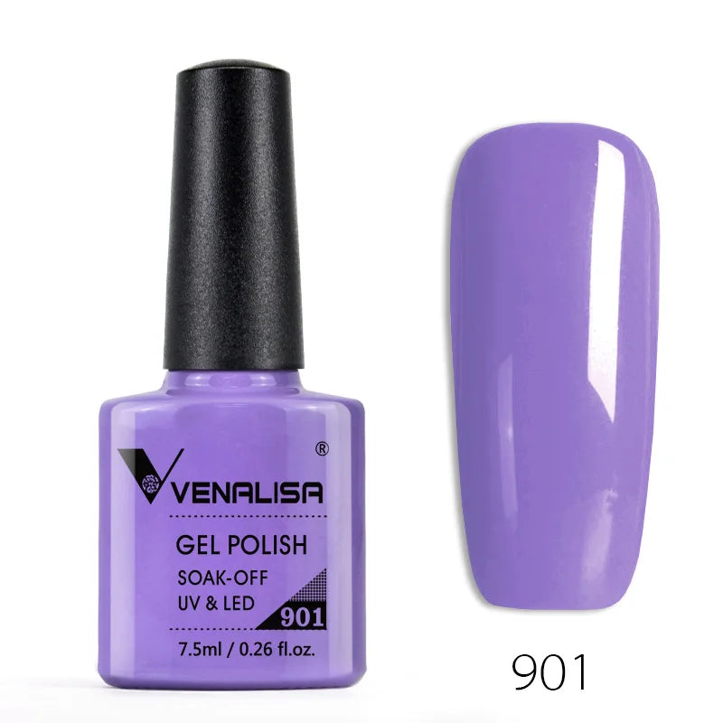 Venalisa Nail Gel Polish 60 Colors TPO FREE HEMA FREE Nail Art Soak Off Odorless Organic UV Gel Nail Polish Varnish Gel Lacquer