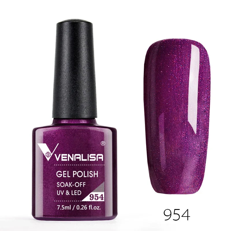 Venalisa Nail Gel Polish 60 Colors TPO FREE HEMA FREE Nail Art Soak Off Odorless Organic UV Gel Nail Polish Varnish Gel Lacquer