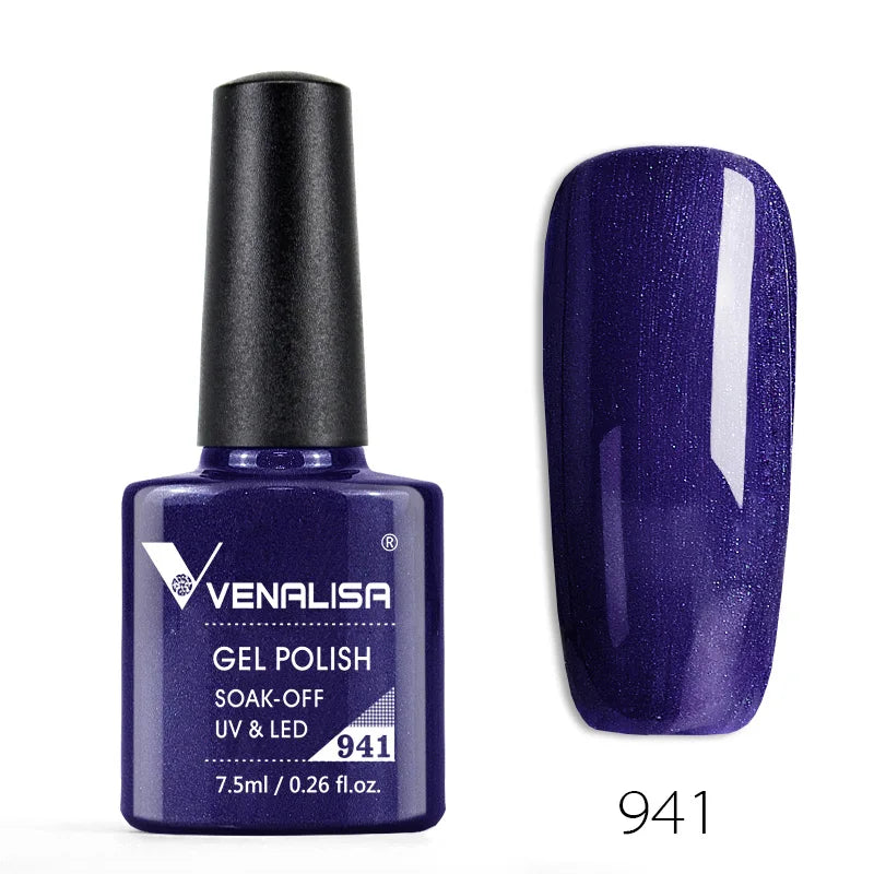 Venalisa Nail Gel Polish 60 Colors TPO FREE HEMA FREE Nail Art Soak Off Odorless Organic UV Gel Nail Polish Varnish Gel Lacquer