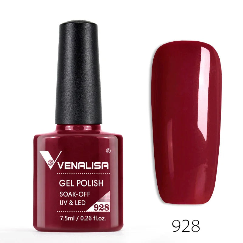 Venalisa Nail Gel Polish 60 Colors TPO FREE HEMA FREE Nail Art Soak Off Odorless Organic UV Gel Nail Polish Varnish Gel Lacquer