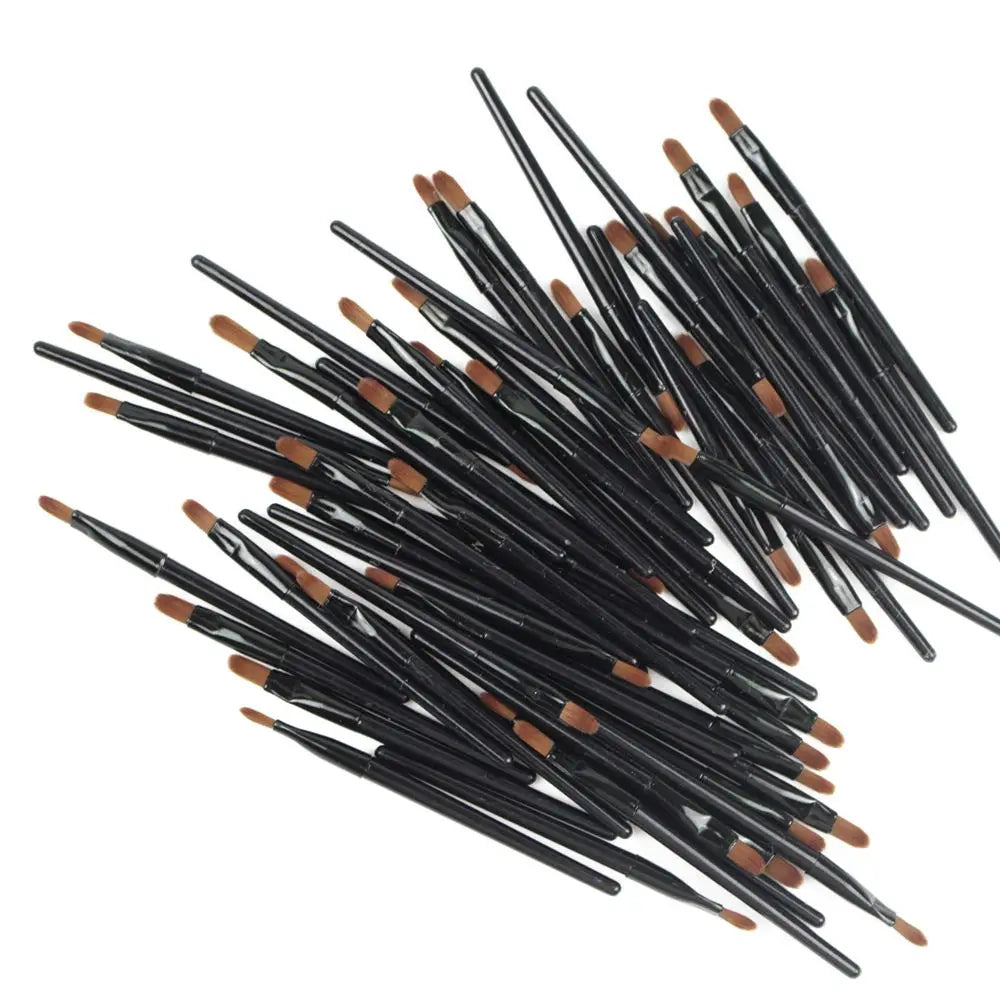 50Pcs Disposable Lip Brush Gloss Wands Applicator Professional Makeup Cosmetic Brush Lip Liner Brush Makeup Tools