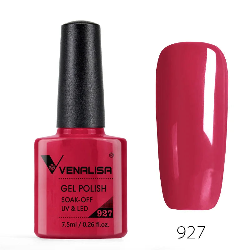 Venalisa Nail Gel Polish 60 Colors TPO FREE HEMA FREE Nail Art Soak Off Odorless Organic UV Gel Nail Polish Varnish Gel Lacquer