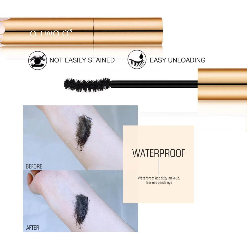 O.TWO.O 3D Waterproof Mascara - Black Lengthening & Curling