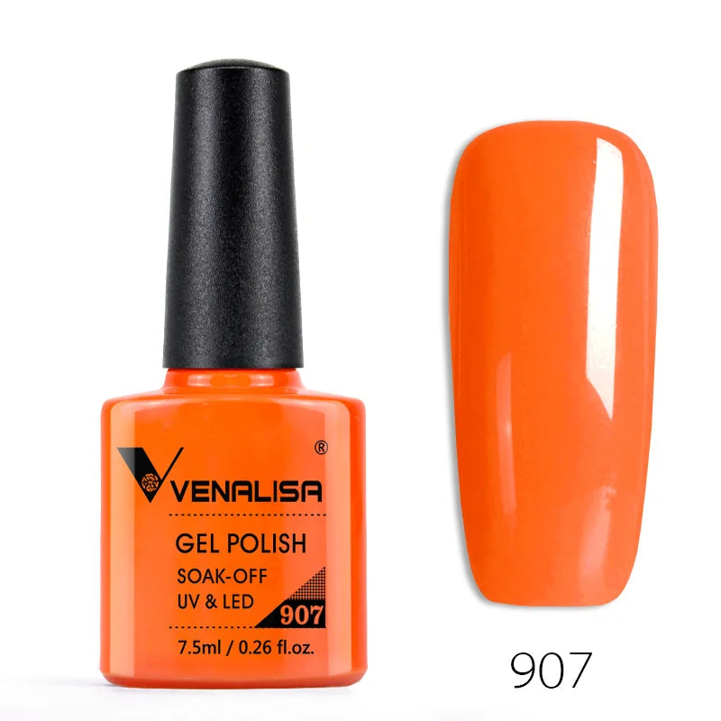 Venalisa Nail Gel Polish 60 Colors TPO FREE HEMA FREE Nail Art Soak Off Odorless Organic UV Gel Nail Polish Varnish Gel Lacquer