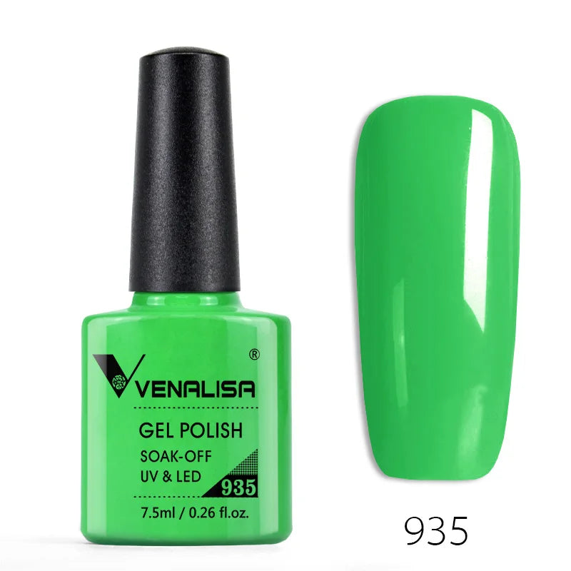 Venalisa Nail Gel Polish 60 Colors TPO FREE HEMA FREE Nail Art Soak Off Odorless Organic UV Gel Nail Polish Varnish Gel Lacquer