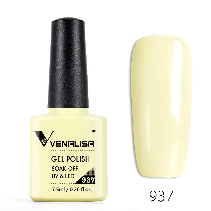 Venalisa Nail Gel Polish 60 Colors TPO FREE HEMA FREE Nail Art Soak Off Odorless Organic UV Gel Nail Polish Varnish Gel Lacquer