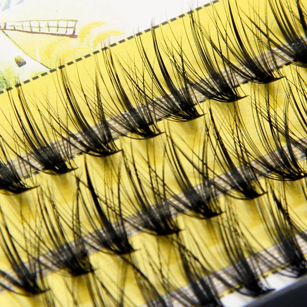 10D 20D 30D Dovetail Fish Tail Mink Eyelashes Extension Natural Long Black Volume Grafting Fake False Eyelash Faux Lashes Cilios