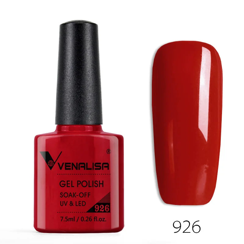 Venalisa Nail Gel Polish 60 Colors TPO FREE HEMA FREE Nail Art Soak Off Odorless Organic UV Gel Nail Polish Varnish Gel Lacquer