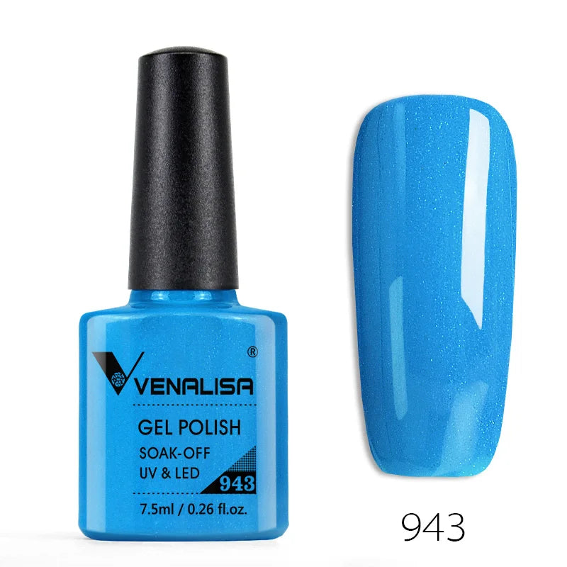 Venalisa Nail Gel Polish 60 Colors TPO FREE HEMA FREE Nail Art Soak Off Odorless Organic UV Gel Nail Polish Varnish Gel Lacquer