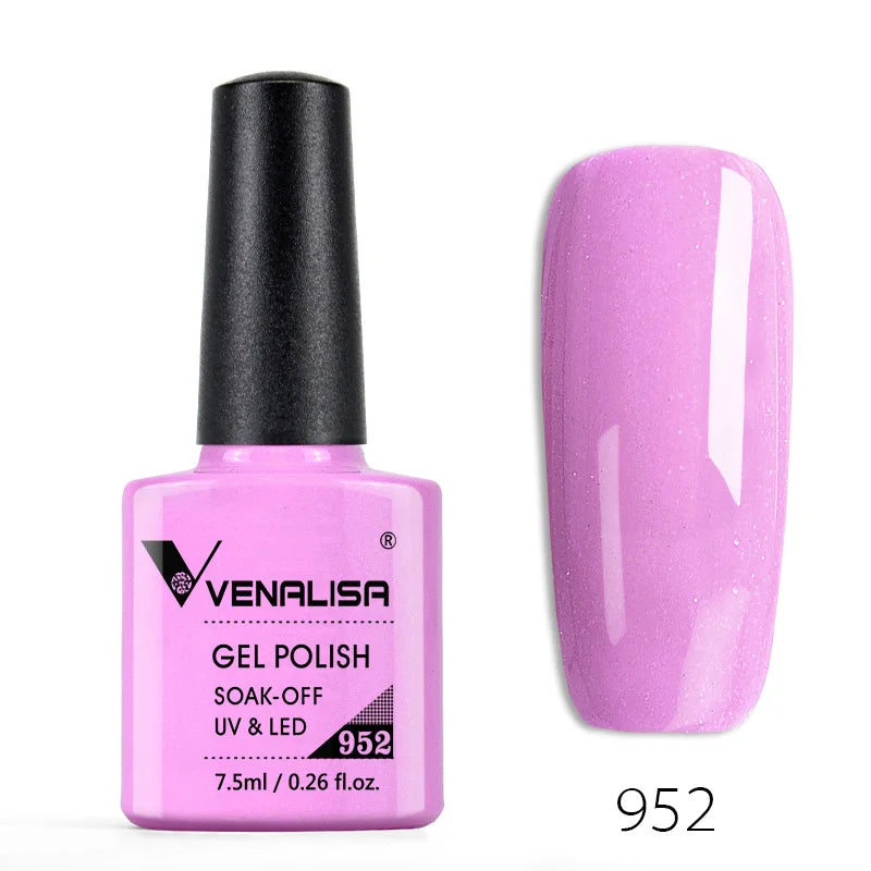 Venalisa Nail Gel Polish 60 Colors TPO FREE HEMA FREE Nail Art Soak Off Odorless Organic UV Gel Nail Polish Varnish Gel Lacquer