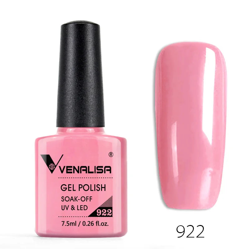 Venalisa Nail Gel Polish 60 Colors TPO FREE HEMA FREE Nail Art Soak Off Odorless Organic UV Gel Nail Polish Varnish Gel Lacquer