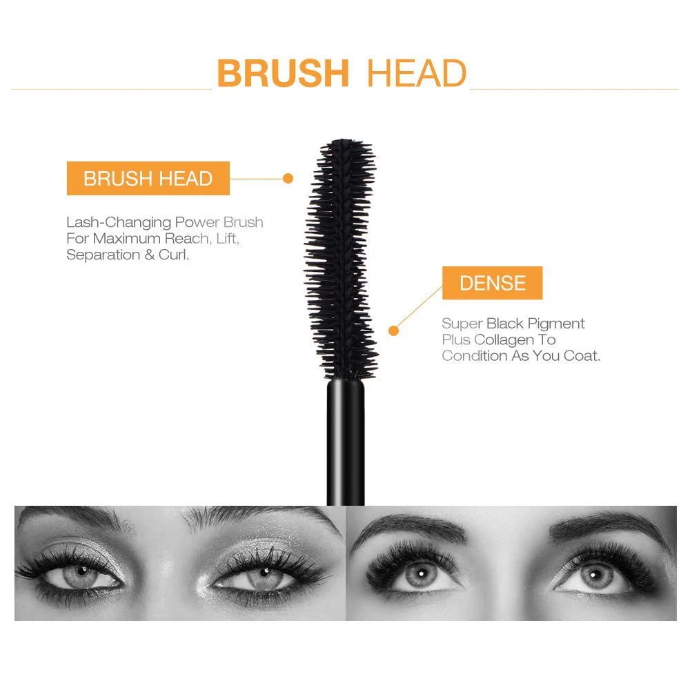 O.TWO.O 3D Waterproof Mascara - Black Lengthening & Curling
