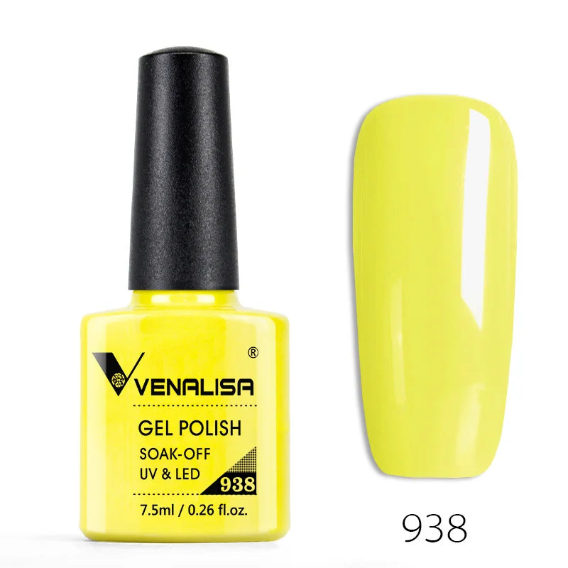 Venalisa Nail Gel Polish 60 Colors TPO FREE HEMA FREE Nail Art Soak Off Odorless Organic UV Gel Nail Polish Varnish Gel Lacquer
