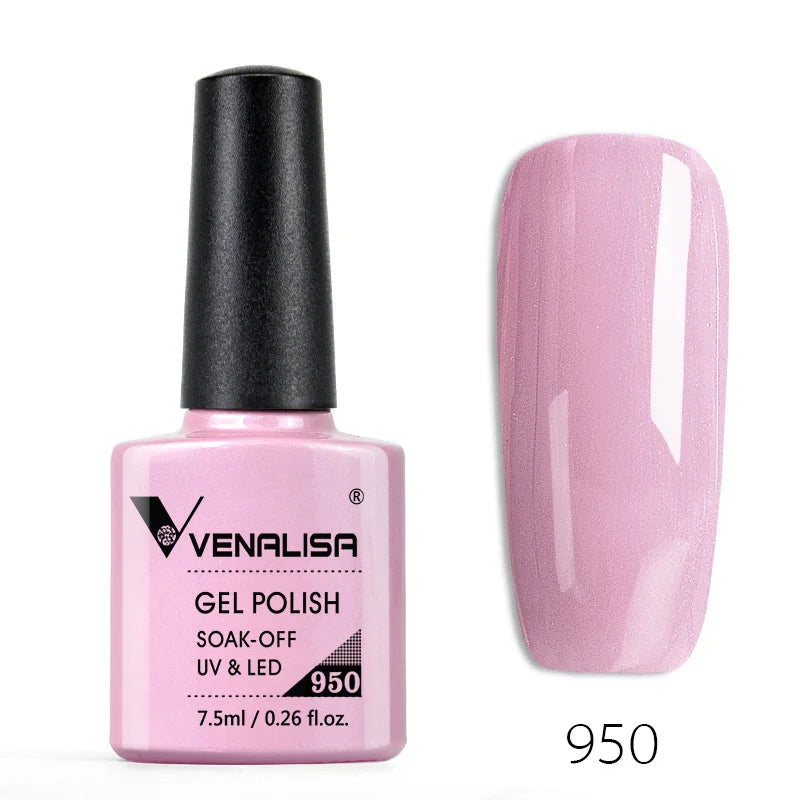 Venalisa Nail Gel Polish 60 Colors TPO FREE HEMA FREE Nail Art Soak Off Odorless Organic UV Gel Nail Polish Varnish Gel Lacquer
