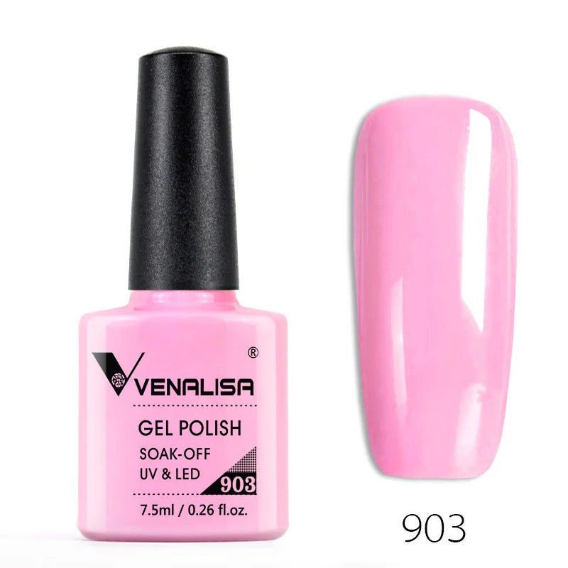 Venalisa Nail Gel Polish 60 Colors TPO FREE HEMA FREE Nail Art Soak Off Odorless Organic UV Gel Nail Polish Varnish Gel Lacquer