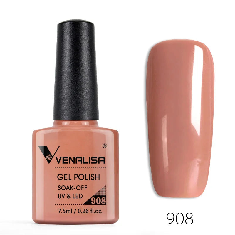 Venalisa Nail Gel Polish 60 Colors TPO FREE HEMA FREE Nail Art Soak Off Odorless Organic UV Gel Nail Polish Varnish Gel Lacquer