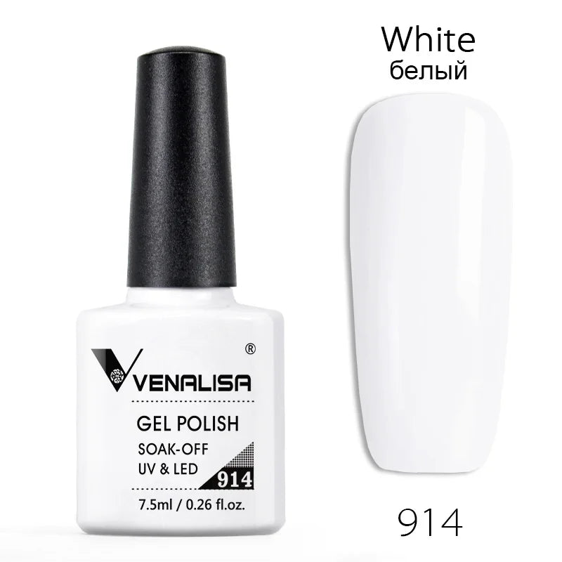 Venalisa Nail Gel Polish 60 Colors TPO FREE HEMA FREE Nail Art Soak Off Odorless Organic UV Gel Nail Polish Varnish Gel Lacquer