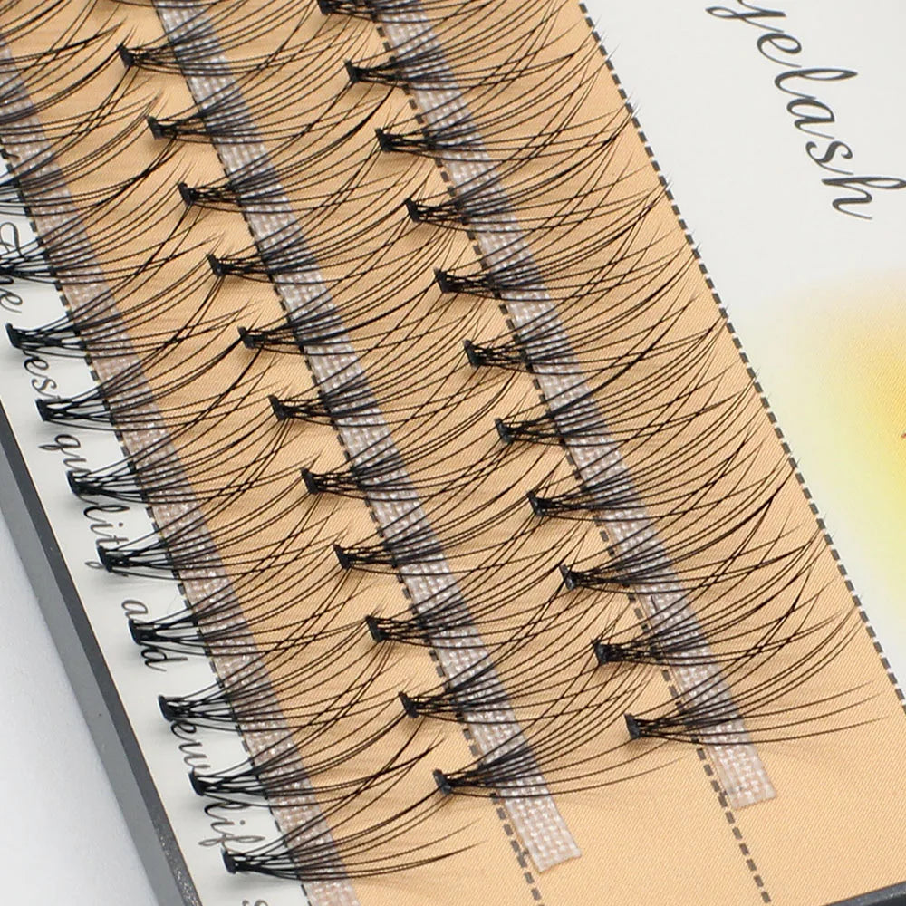 10D 20D 30D Dovetail Fish Tail Mink Eyelashes Extension Natural Long Black Volume Grafting Fake False Eyelash Faux Lashes Cilios