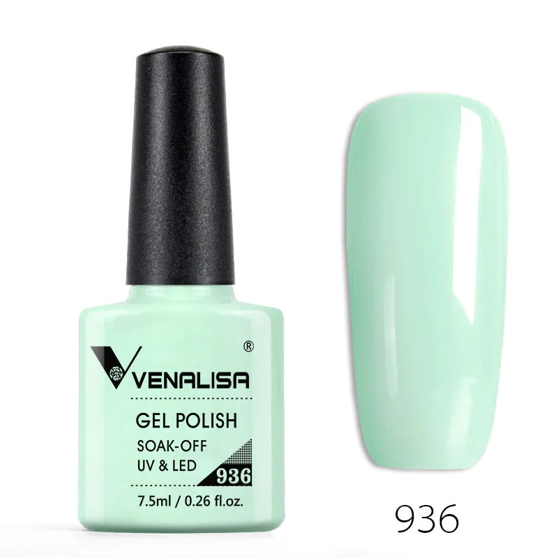 Venalisa Nail Gel Polish 60 Colors TPO FREE HEMA FREE Nail Art Soak Off Odorless Organic UV Gel Nail Polish Varnish Gel Lacquer