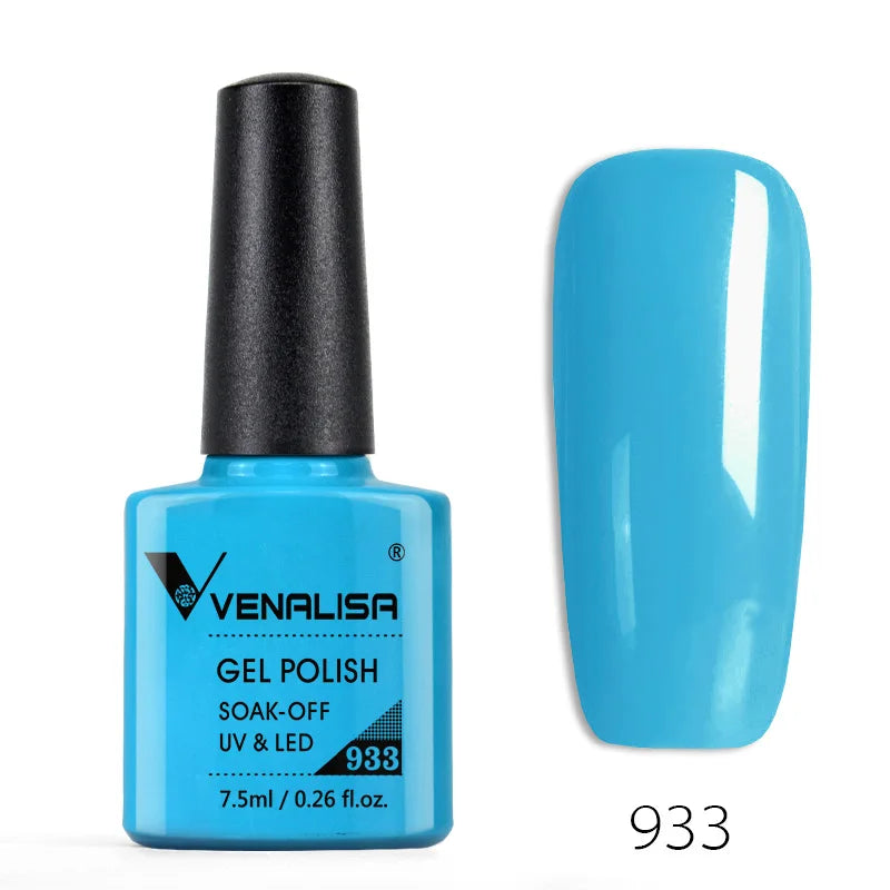 Venalisa Nail Gel Polish 60 Colors TPO FREE HEMA FREE Nail Art Soak Off Odorless Organic UV Gel Nail Polish Varnish Gel Lacquer
