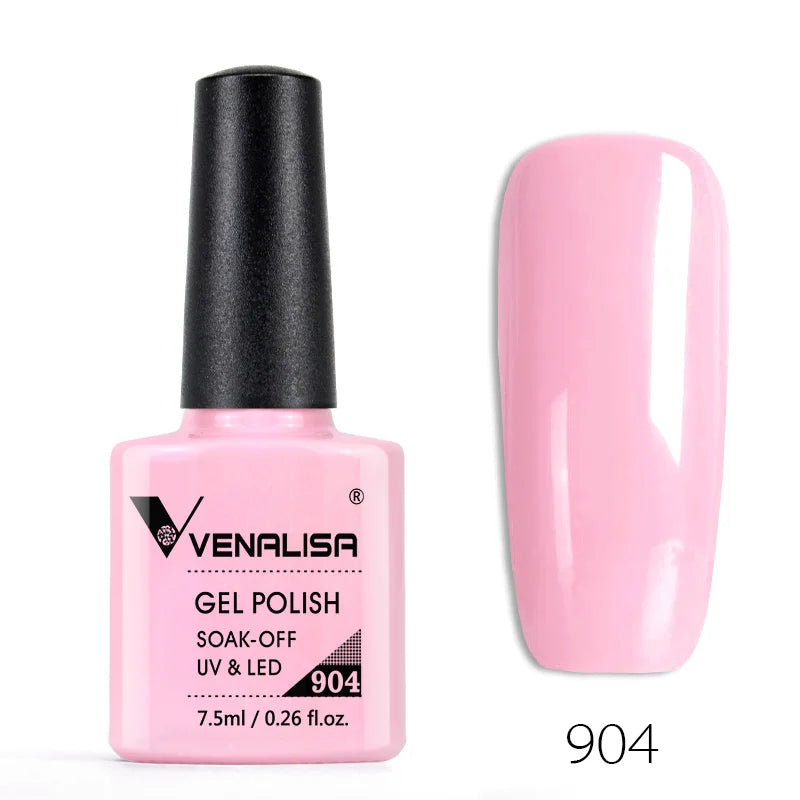 Venalisa Nail Gel Polish 60 Colors TPO FREE HEMA FREE Nail Art Soak Off Odorless Organic UV Gel Nail Polish Varnish Gel Lacquer