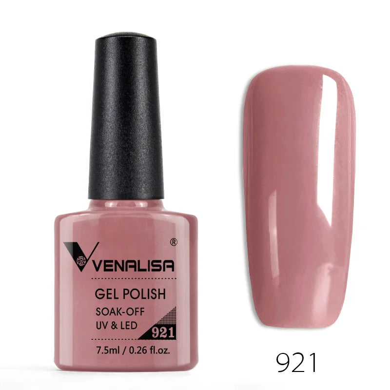 Venalisa Nail Gel Polish 60 Colors TPO FREE HEMA FREE Nail Art Soak Off Odorless Organic UV Gel Nail Polish Varnish Gel Lacquer