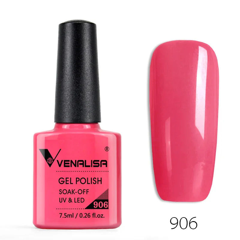 Venalisa Nail Gel Polish 60 Colors TPO FREE HEMA FREE Nail Art Soak Off Odorless Organic UV Gel Nail Polish Varnish Gel Lacquer