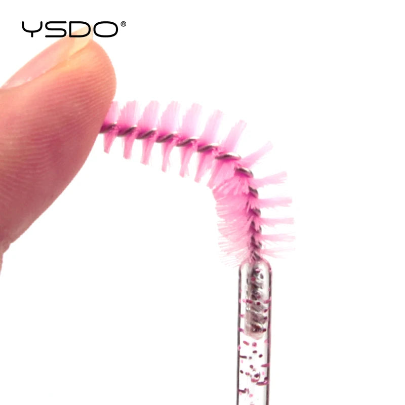 5/50 Pcs Eye Lash Brushes Eyebrow Brush False Eyelashes Extension Tools Mascara Wands Applicator Spoolers Lashes Cosmetic Tool