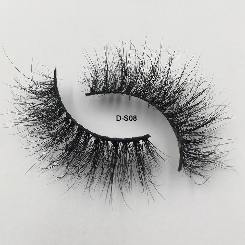 Fluffy Lashes 3d Mink Lashes 100% Cruelty Free Lashes Handmade Reusable Short Natural Eyelashes Maquillaje Eyelashes Mink