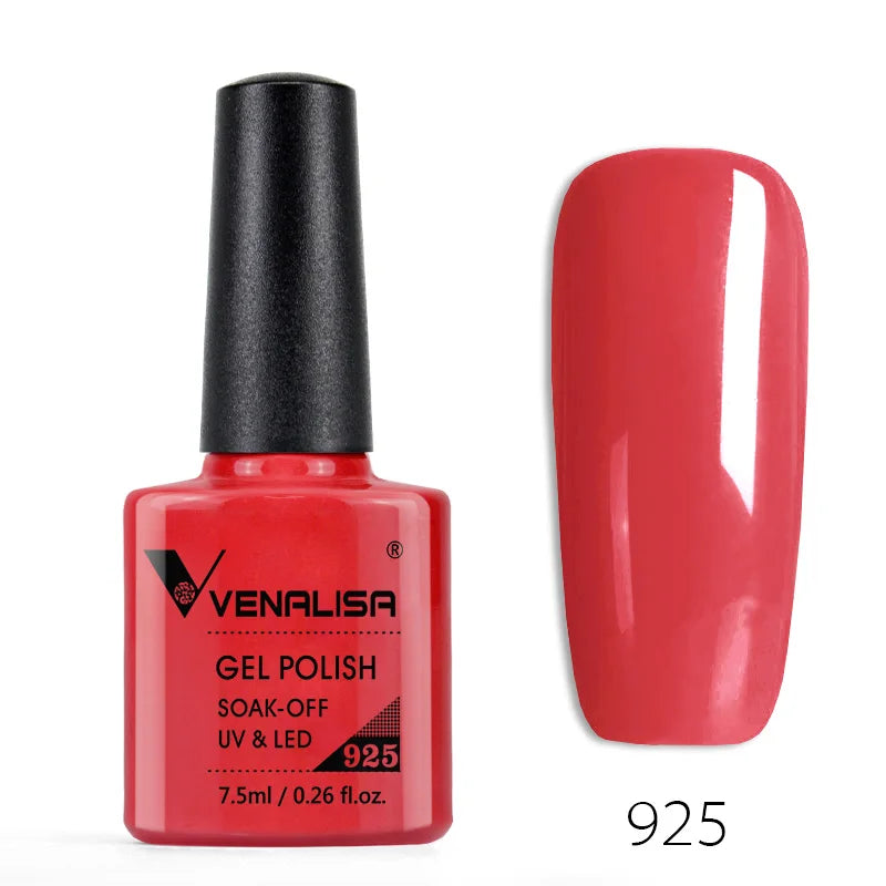 Venalisa Nail Gel Polish 60 Colors TPO FREE HEMA FREE Nail Art Soak Off Odorless Organic UV Gel Nail Polish Varnish Gel Lacquer