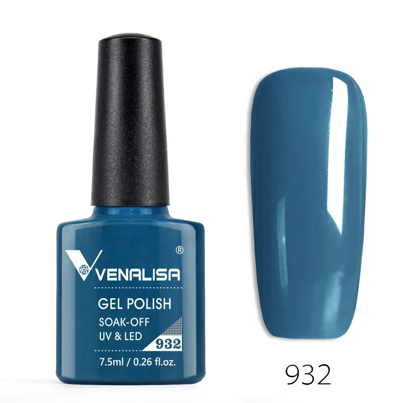 Venalisa Nail Gel Polish 60 Colors TPO FREE HEMA FREE Nail Art Soak Off Odorless Organic UV Gel Nail Polish Varnish Gel Lacquer