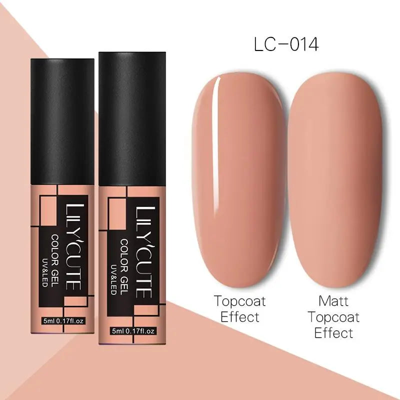 LILYCUTE 5ML Metallic Painting Liner Gel Nail Polish Super Bright Gold Silver Mirror Drawing Gel Semi Permanent Line French Nail