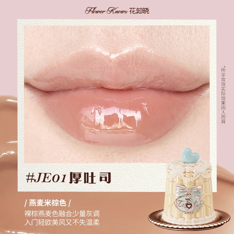 Flowerknows Strawberry Cupid Lipstick Cake Matte Velvet Lipgloss Lip Mud Makeup Korean Flower Know Lip Cream For Girls&Women