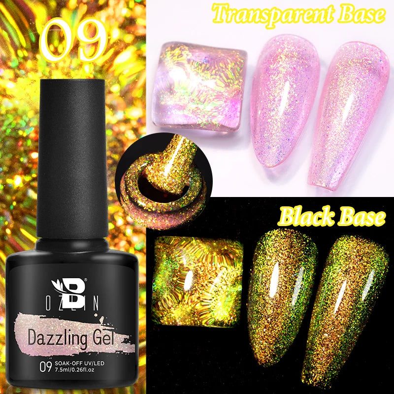 AWStorG 7.5ml Crimson Velvet Cat Eye Magnetic Gel Nail Polish Shiny Ruby Red Cat Eye Gel Soak Off UV Semi-Permanent Nail Art