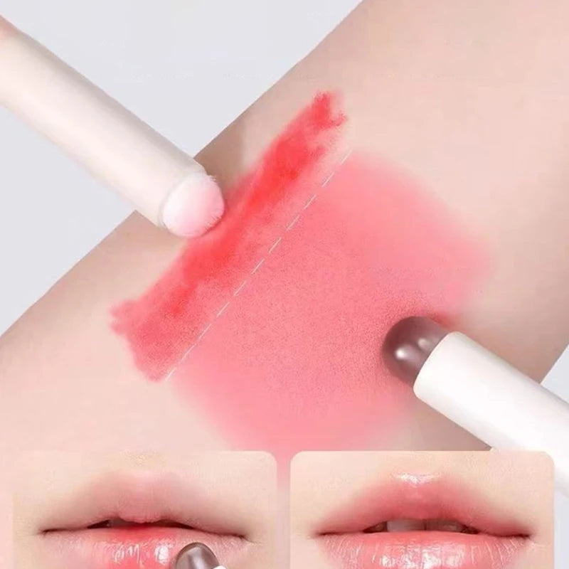 Wholesale1pc Smudge Brush Girls Tools Make Up Women Head Soft Lip Brush Pro Lipstick Silicone Round Cosmetic Brushes Application