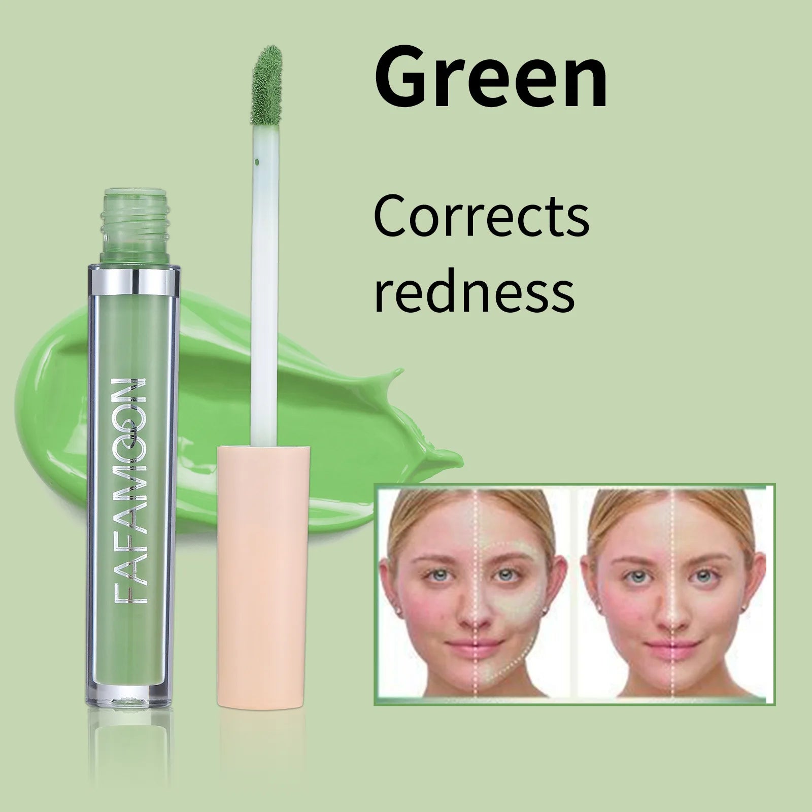 Liquid Concealer Face Contour Dark Circle Cover Makeup Face Foundation Concealer Correcting Skin Color Women Beauty Maquiagem