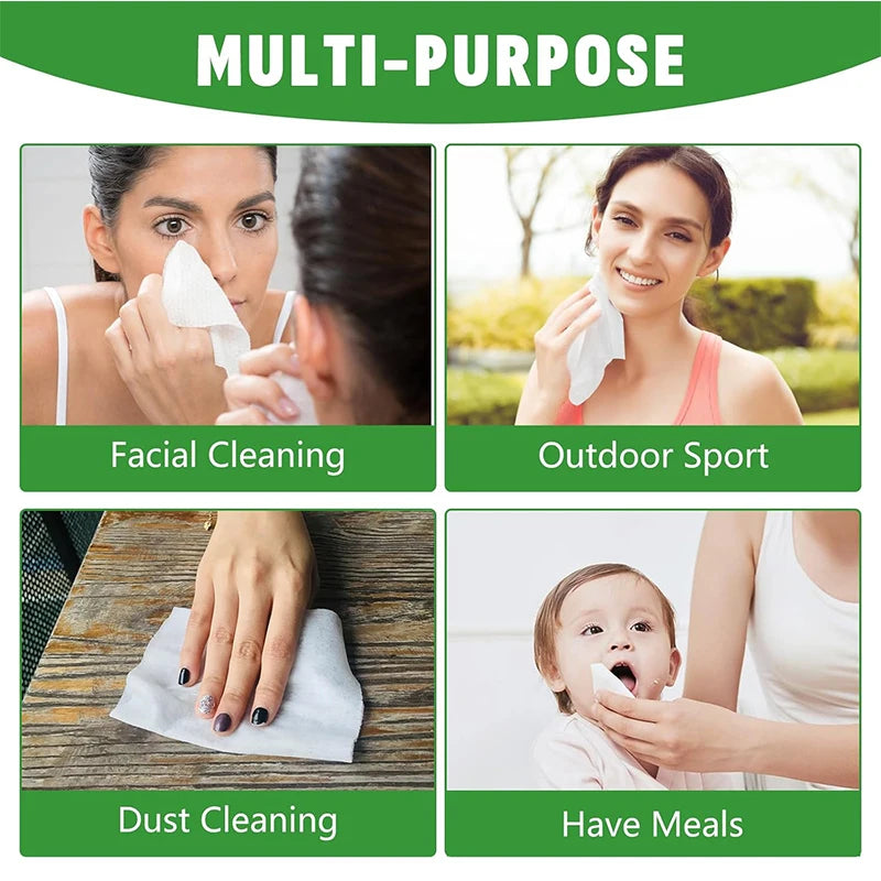 150pcs Compressed Hand Wipe Towel Non-Woven Makeup Wipes Portable Compressed Towel Disposable Face Cleaning Soft
