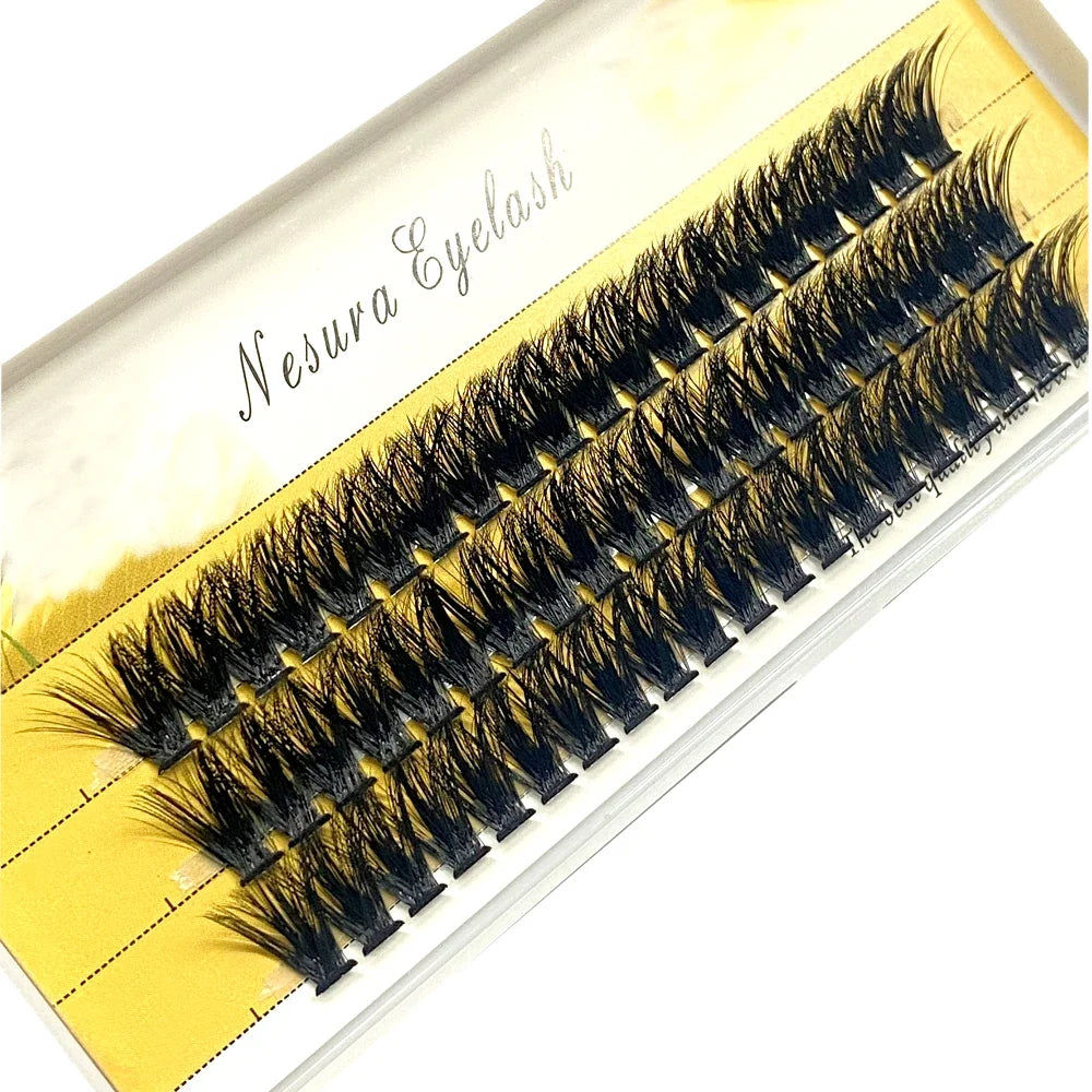 VIP customer customization 40D 60D 80D Mink Eyelashes 60 Bundles Natural Eyelash extension 3D Russia Individual Eyelash Cluster