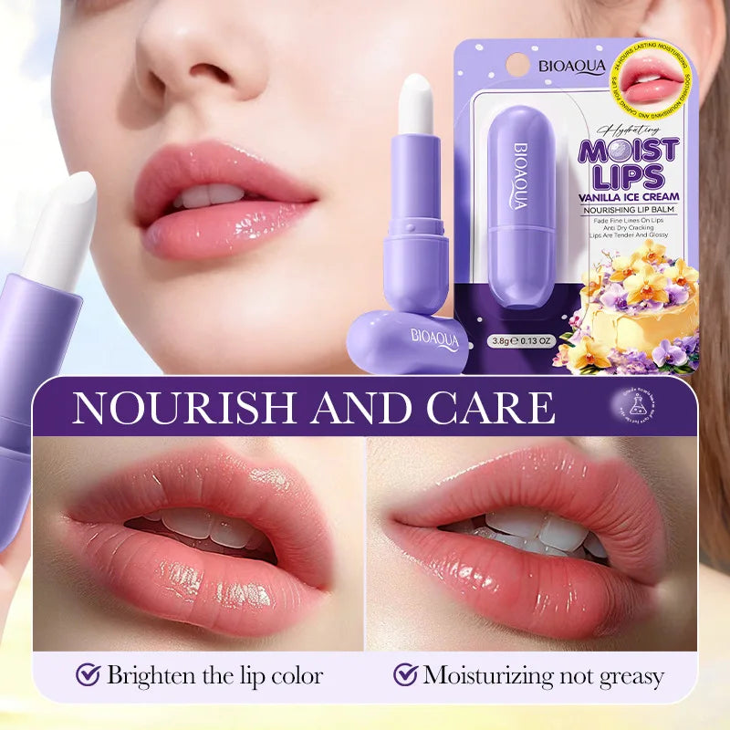 Vanilla Coconut Lip Balm 3.8g – Sweet Dessert-Inspired Scent, Nourishing and Hydrating Formula for Soft, Smooth Winter Lips