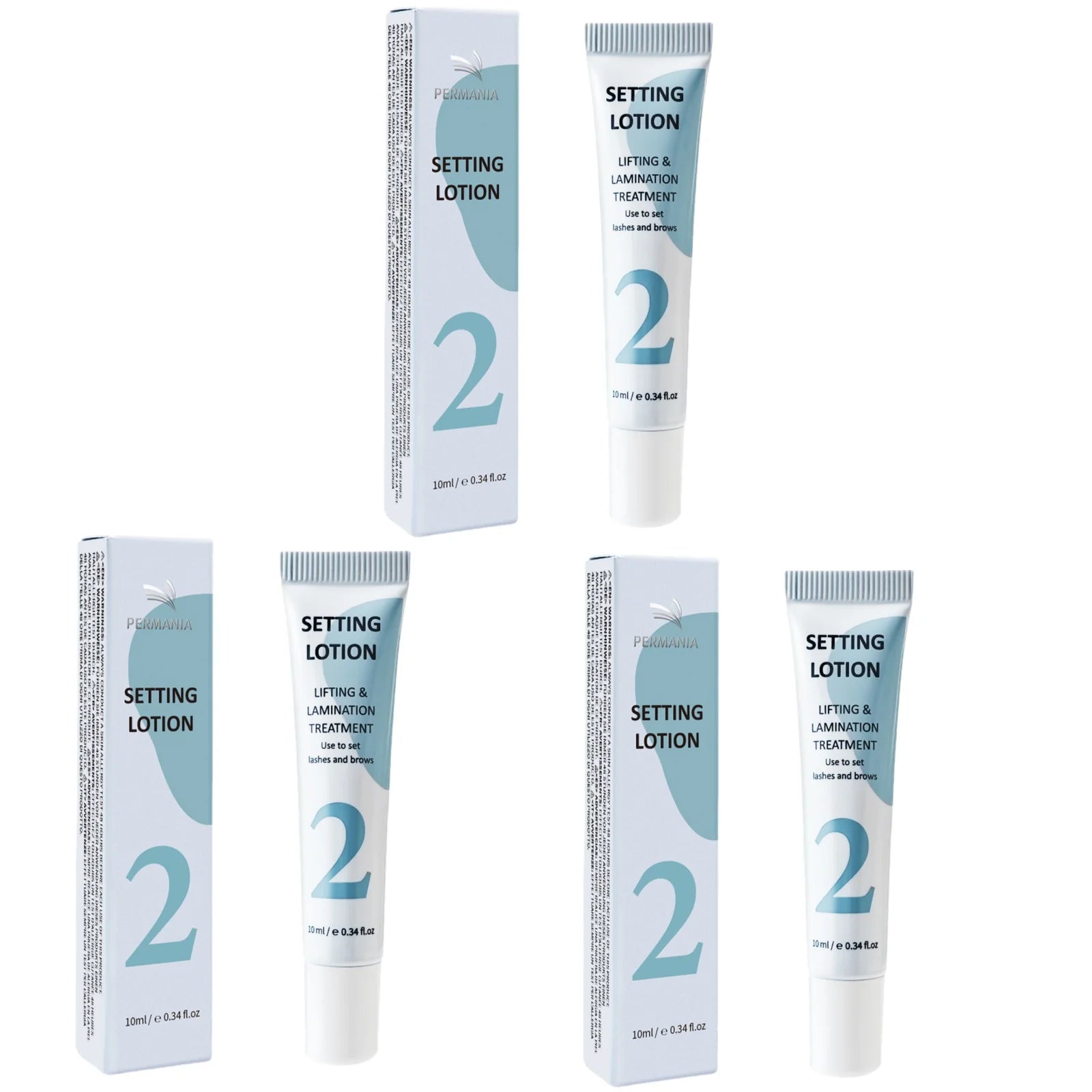 PERMANIA Eyebrows Lift Lotion Single Bottle Brow Lamination Perm Cream 1#2#3 Lotion Emulsion Eyelash Lifting Makeup Tool