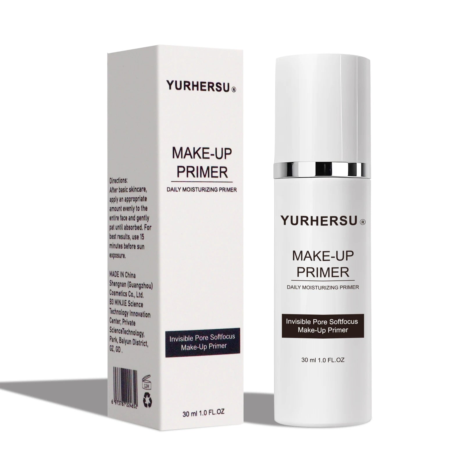 Soothing makeup primer moisturizes hydrates brightens skin tone leaving a natural radiant complexion. Gentle and non-greasy