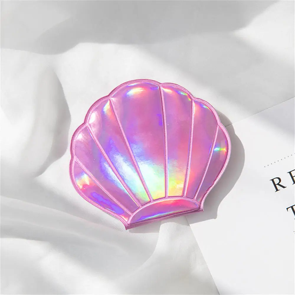 Portable Mini Makeup Mirror Compact Pocket Handheld Mirror 10x Magnifying Double Sided Makeup Mirror Travel Beauty Cosmetic Tool