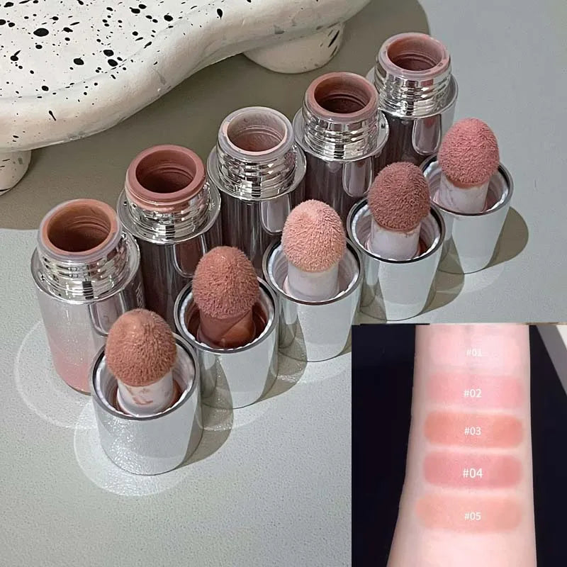 Liquid Blush Is Smooth Moisturizing Non Sticky Easy To Apply Natural Long Lasting Matte Finish Easy To Carry And Touch Up
